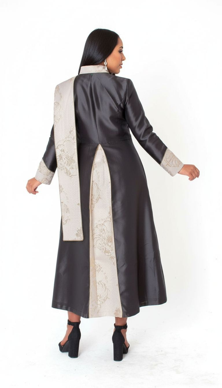 Inner Robe Panel Jacquard Panel Clergy Robe - 41099 – Tally Taylor