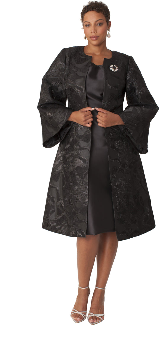 Brocade Jacket Dress & Dress Set with Bell Sleeves – Tally Taylor