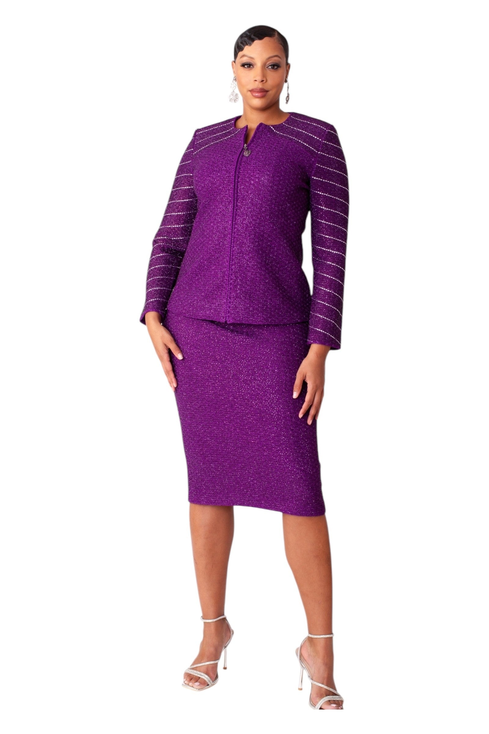 knit dress skirt suit Knitted Viscose Blend Skirt Suit: Capsule Wardrobe, Spring Outfit