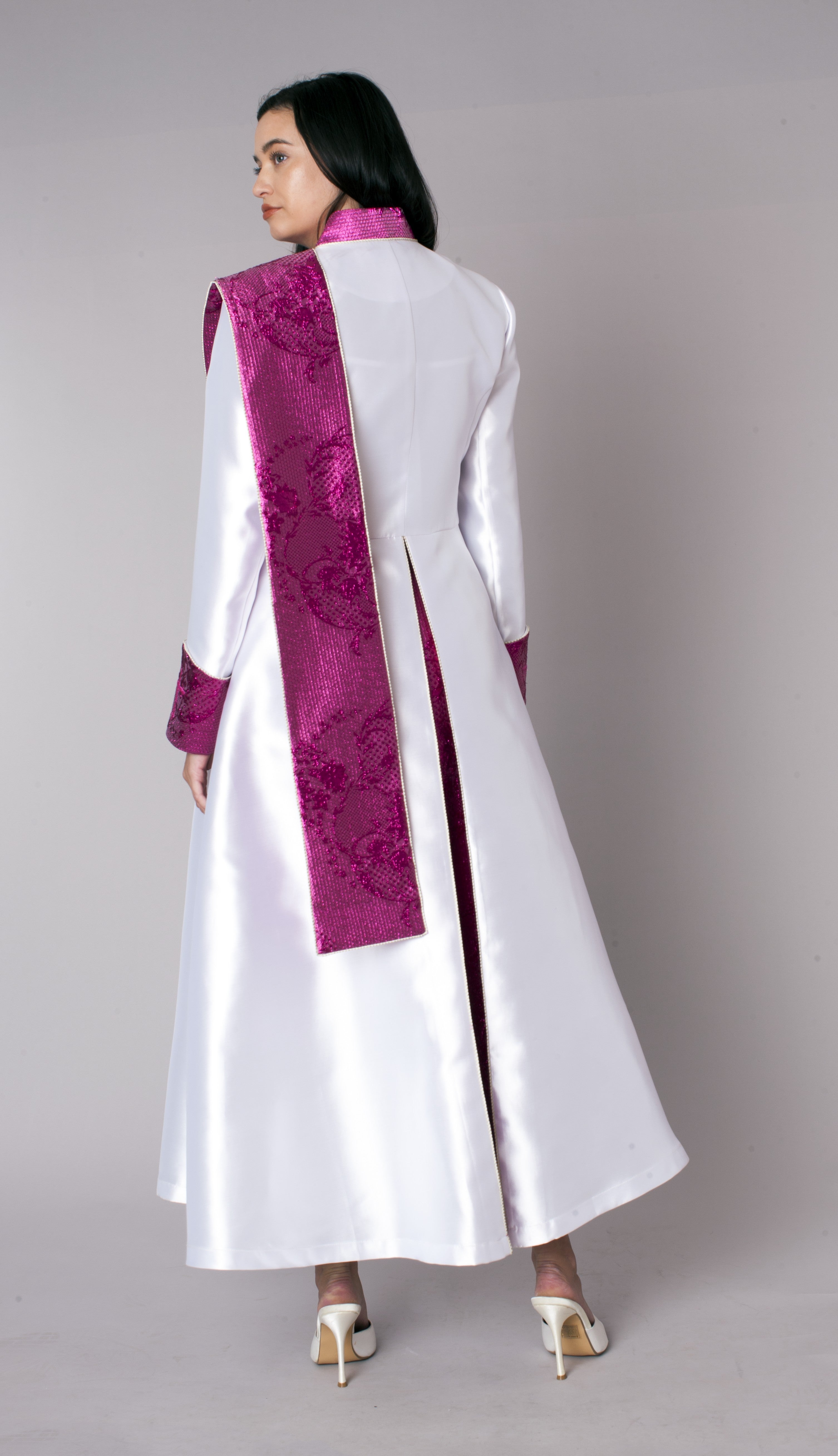 Inner Robe Panel Jacquard Panel Clergy Robe - 41099 – Tally Taylor