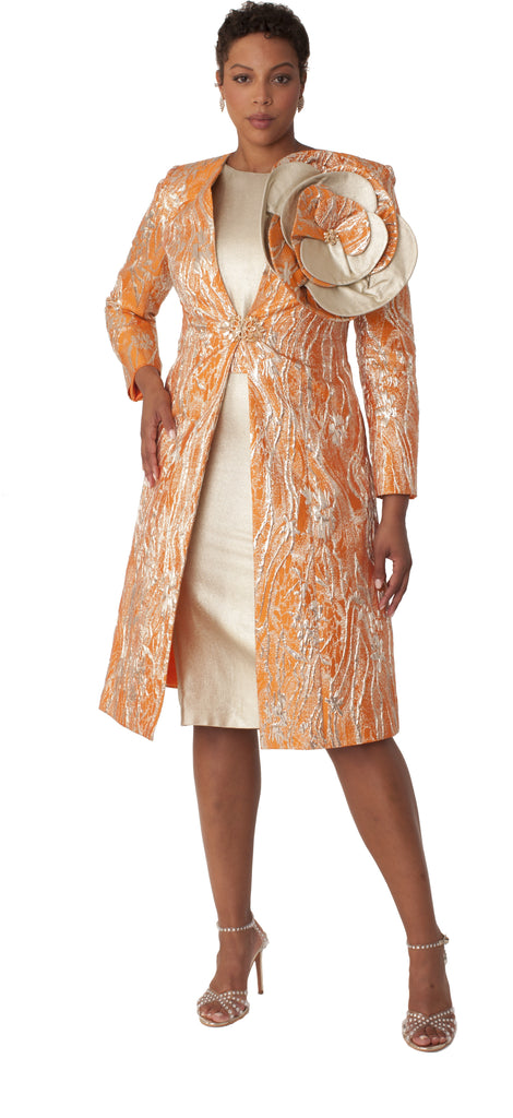Elegant Brocade Dress with Matching Jackets - 4859 Tally Taylor Elegant Brocade Dress with Matching Jackets - 4859 Tally Taylor