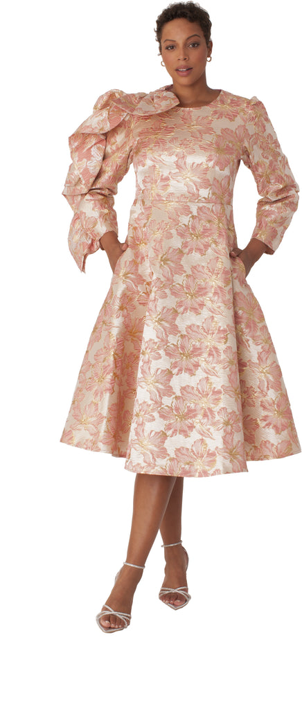 Floral Fit & Flare Dress -9724 – Tally Taylor