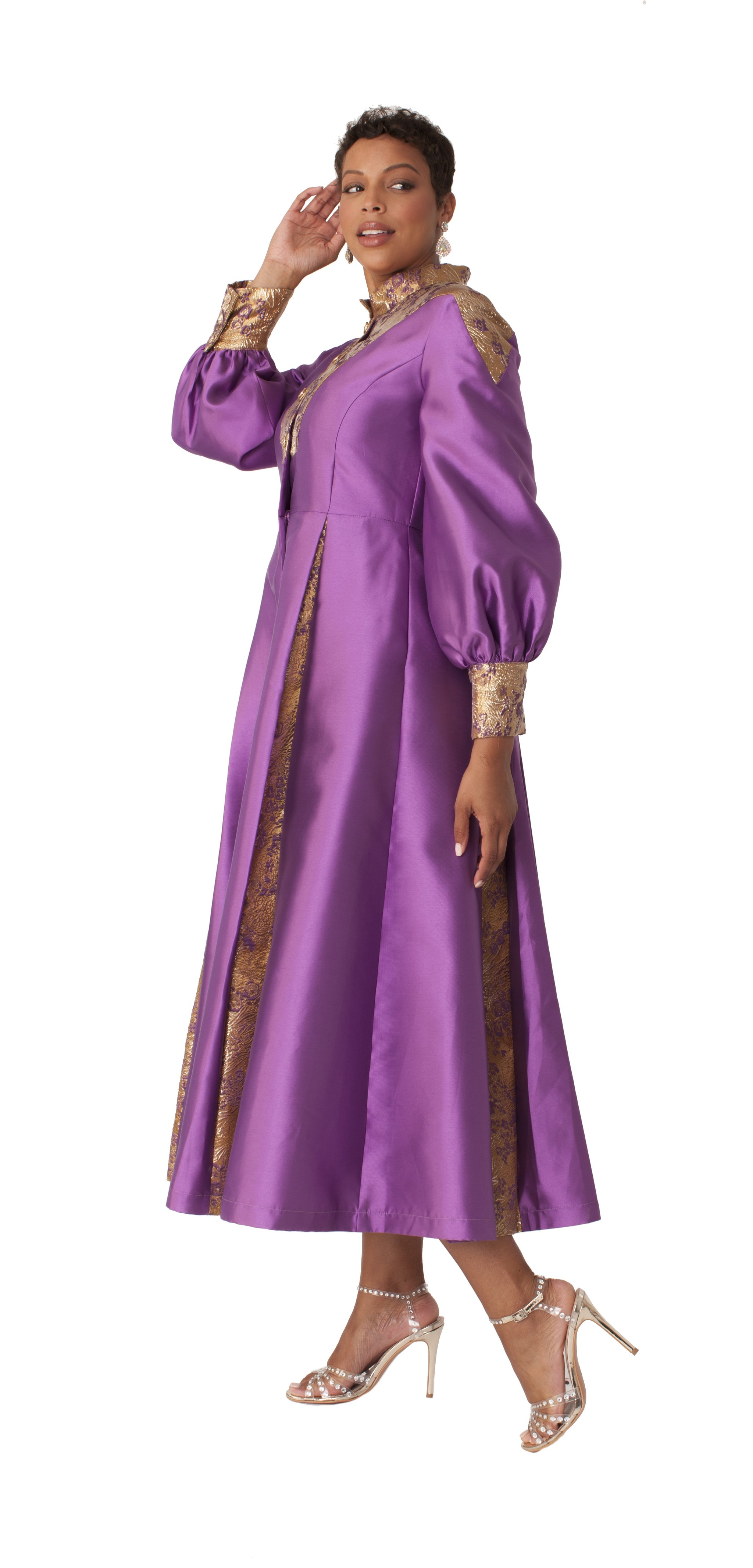 Plus Size Clergy Robe with Bishop Sleeves – Tally Taylor
