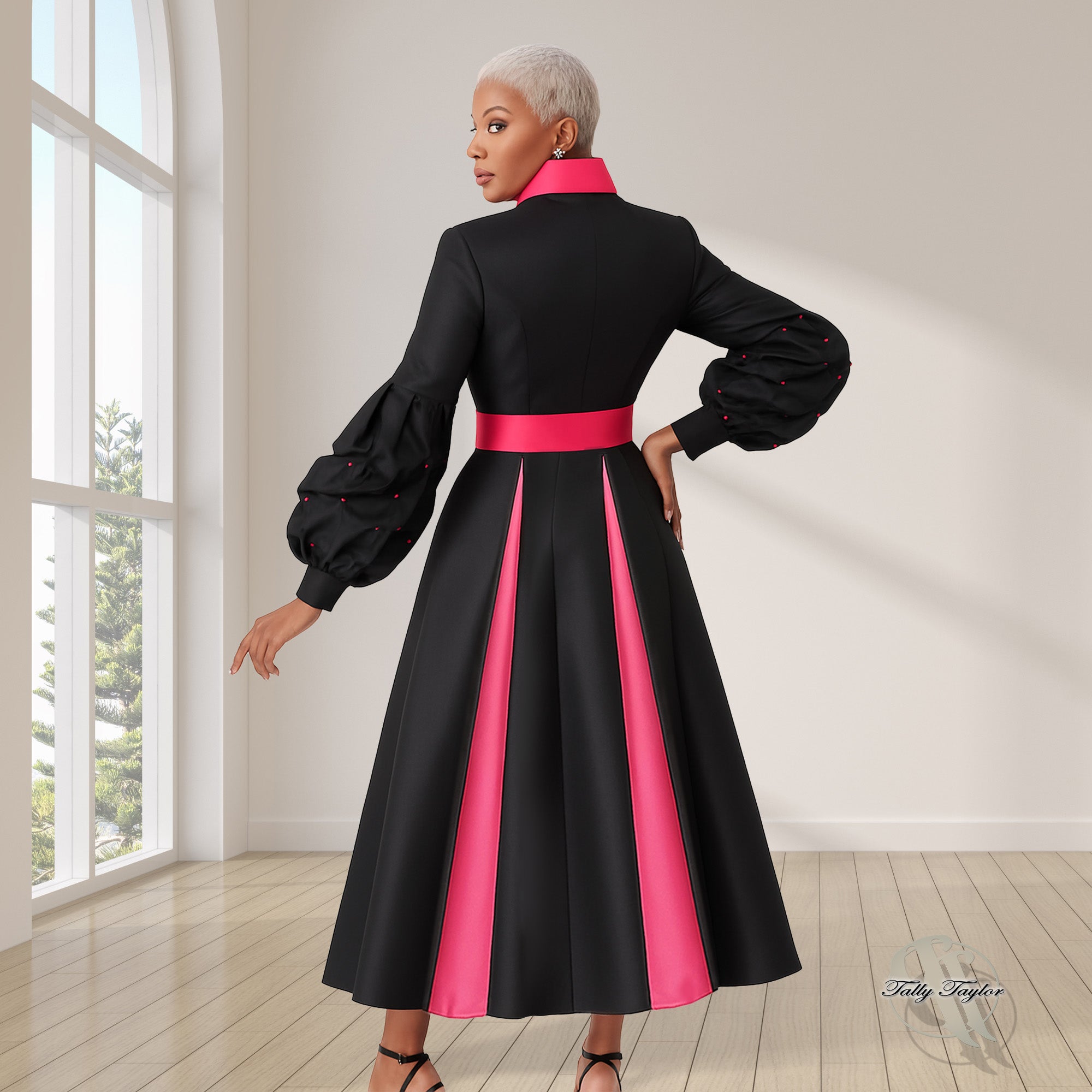 Women’s Modern Cassock Robe -4730
