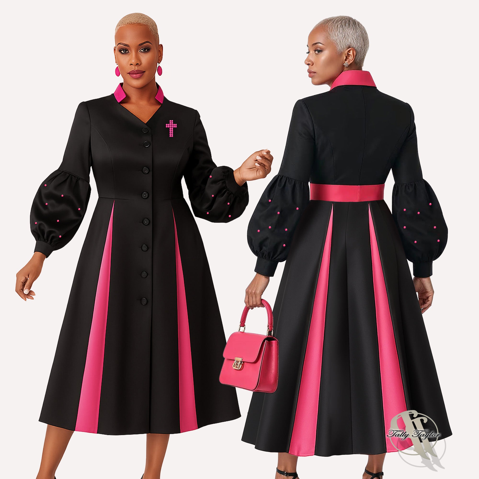 Cutllass Robe Womens Clergy Collar Cassock Robe – Tally Taylor