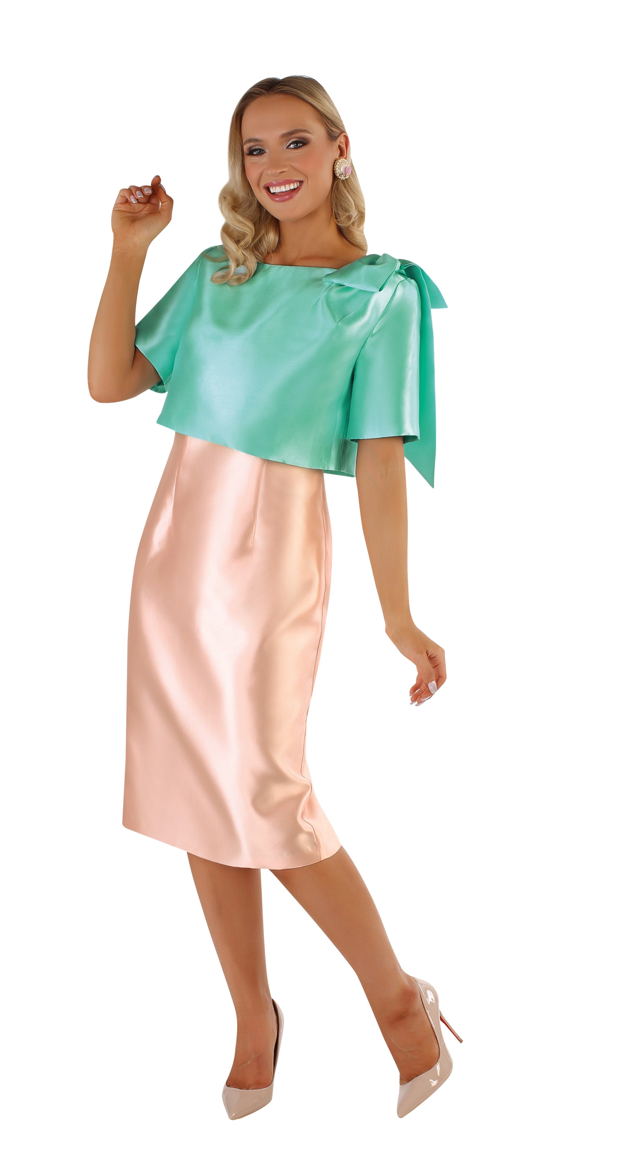satin mint green dress Alemais Women's Velma Mini Dress – Saint Bernard